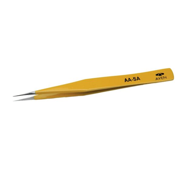 Aven Tools 18013EZ - E-Z Pik Tweezers AA Yellow pic