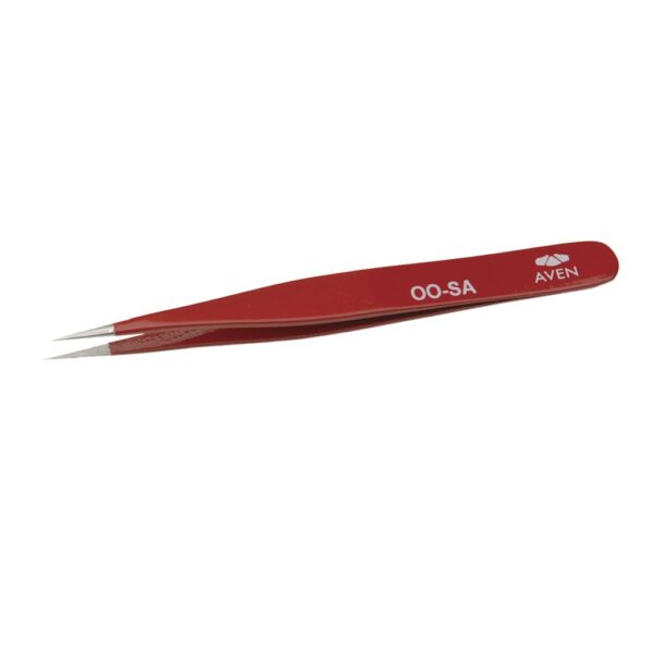 Aven Tools 18032EZ - E-Z Pik Tweezers OO Red pic