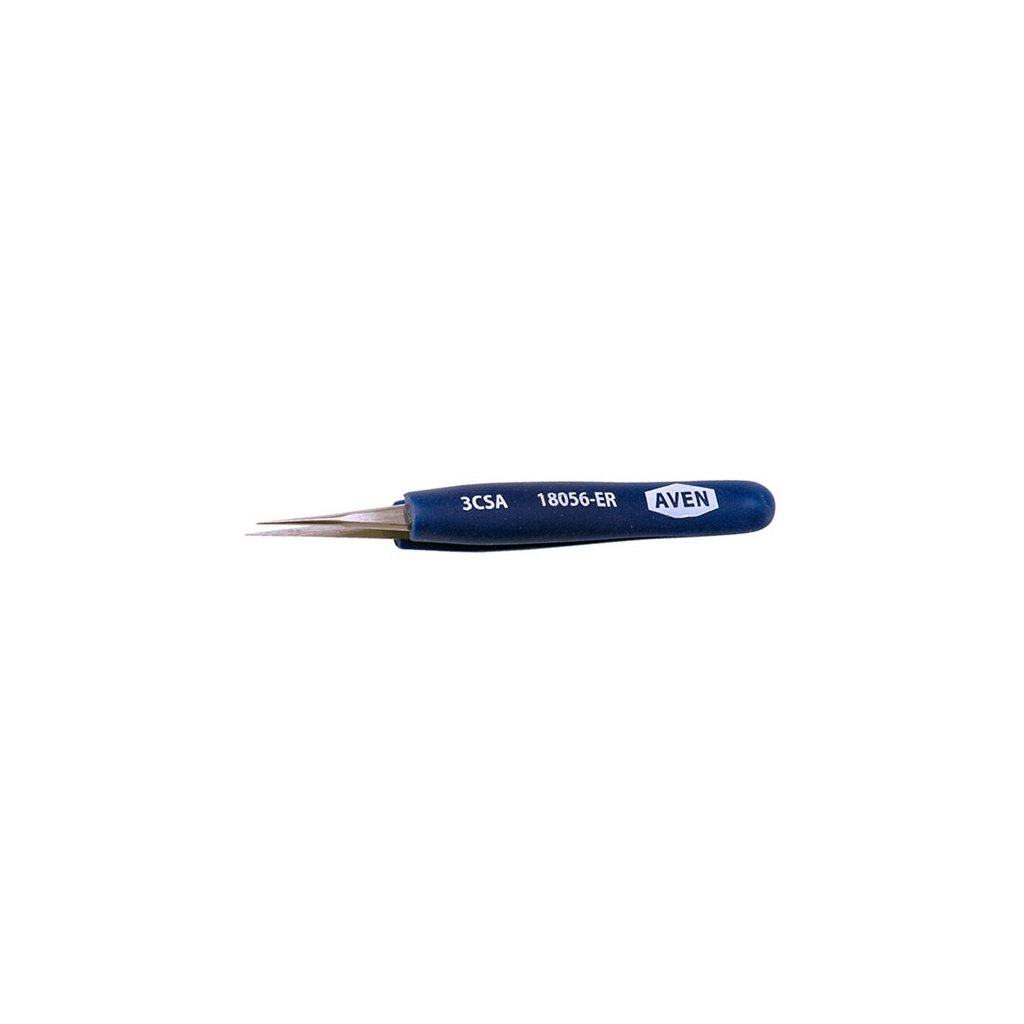 Aven Tools 18056-ER - Comfort Grip Tweezers 3C-SA pic