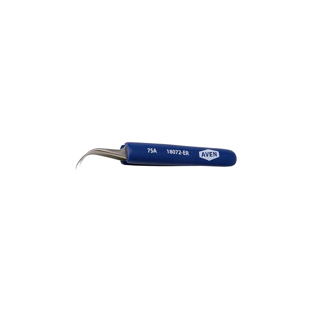 Aven Tools 18072-ER - Comfort Grip Tweezers 7-SA pic