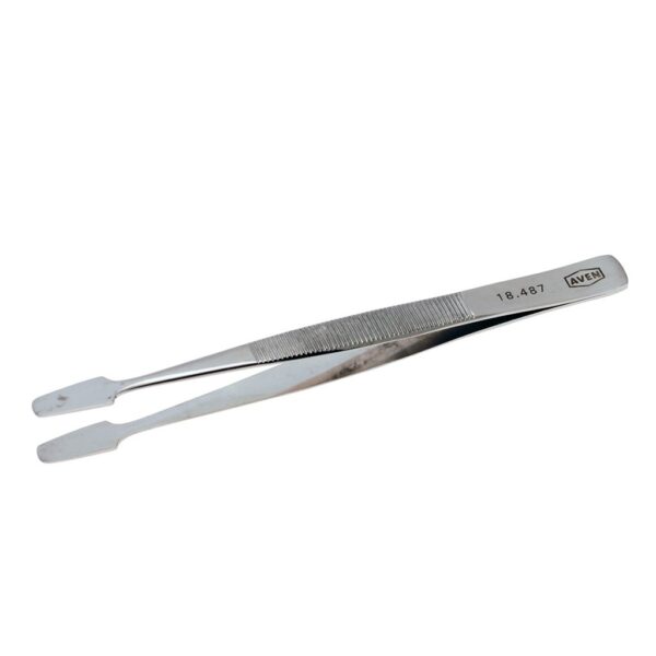 Aven Tools 18487 - Aven 4 3/8" Spade Tweezers pic