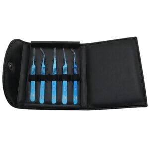 Aven Tools 18800BTK - Blu-Tek Tweezers Kit w/Storage Case pic