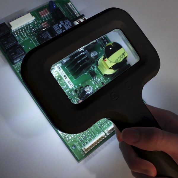 Wide-View Magnifier [2.25x | 4x] with Ultraviolet and White LEDs pic