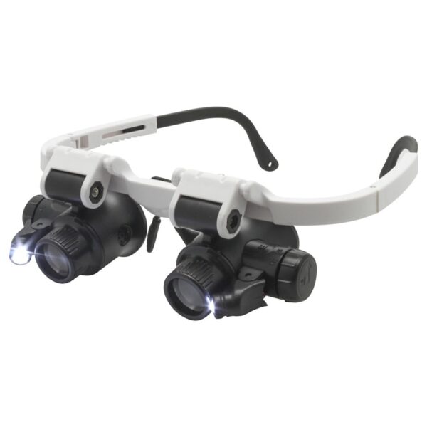 Aven 26116 Eye Loupe inspection Goggles - Leds - 6X - 25X] pic