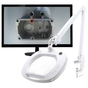 Mighty Vue Inspector™ 3 Diopter Magnifying Lamp with HD Camera, Aven 26510-CAM pic