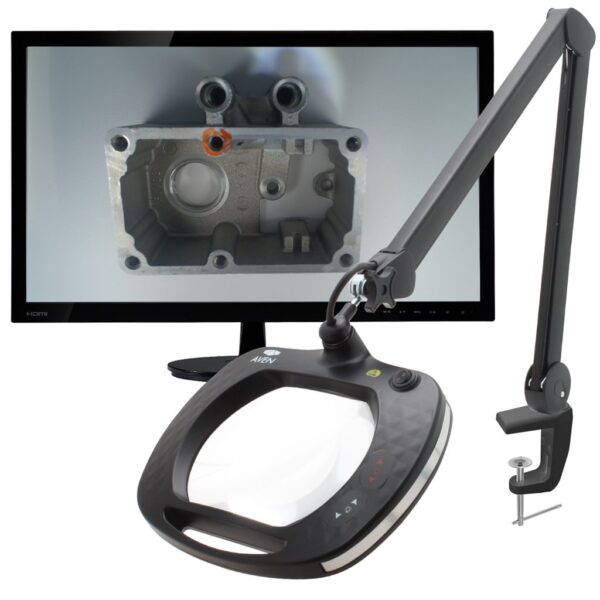 Mighty Vue Inspector™ 5 Diopter Magnifying Lamp with HD Camera, ESD Safe, Aven 26512-CAM pic