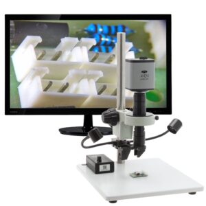 Aven 26700-151-C05-259-570 Digital Microscope - 360 Viewer - Mighty Cam HD - Post Stand - Gooseneck LEDs - 22x - 147x pic