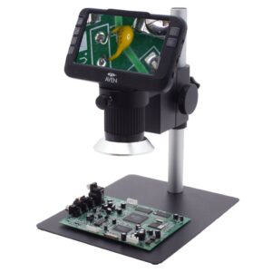 Aven 26700-220-MNTD Mighty Scope - ClearVue Digital Microscope 8x-25x - Post Stand - Diffuser pic
