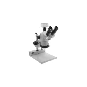 Aven 26800B-383 Stereo Zoom Trinocular Microscope - SPZV-50 - 6.75X-50X - Post Stand - integrated Light - Usb 6M Camera pic