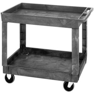 Quantum Storage Systems PC4026-33 - Polymer Mobile Cart w/2 Shelves - 40" x 26" x 32.5" pic