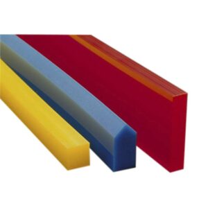 ProEdge Single Edge Polyurethane Squeegee Blades, JNJ U80S, 24"L, 80 Durometer, 5/Case pic