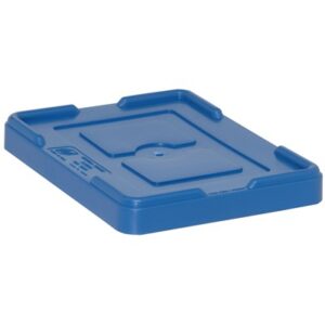 Quantum Storage Systems COV91000-BL - Snap-On Cover for Dividable Grid Tote Box DG91035 & DG91050 - Blue - 10/Carton pic