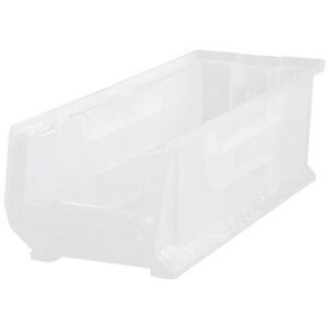 Quantum Storage Systems QUS951CL - Clear-View Series 24" Hulk Container - 23.875" x 8.25" x 9" - 6/Carton pic