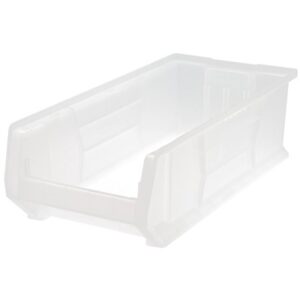 Quantum Storage Systems QUS952CL - Clear-View Series 24" Hulk Container - 23.875" x 11" x 7" - 4/Carton pic