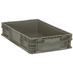 Quantum Storage Systems RSO2415-5 - Heavy-Duty Straight Wall Stacking Container - 24" x 15" x 5" pic