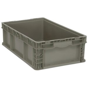 Quantum Storage Systems RSO2415-7 - Heavy-Duty Straight Wall Stacking Container - 24" x 15" x 7.5" pic